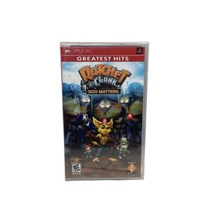 Ratchet & Clank Size Matters Sony PSP Greatest Hits New Sealed UCUS 98633